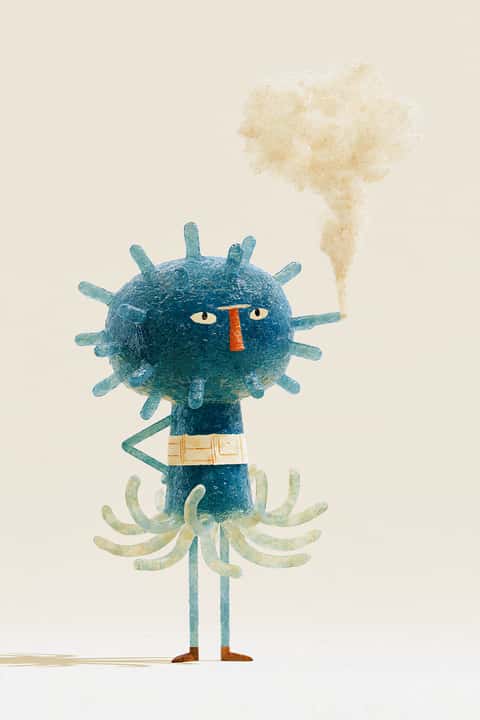 Example of an image generated in MidJourney