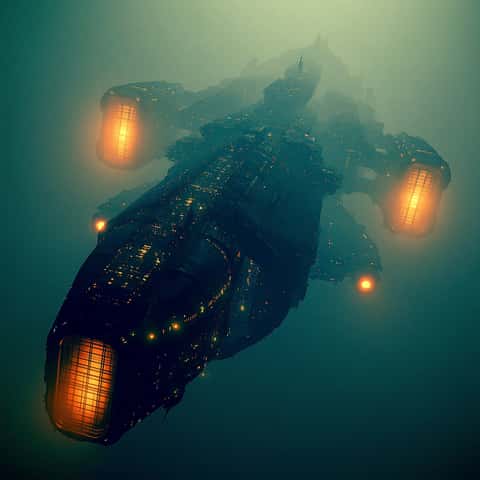 Example of an image generated in MidJourney