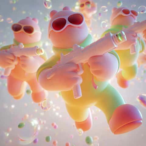 Example of an image generated in MidJourney