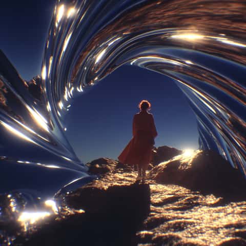Example of an image generated in MidJourney