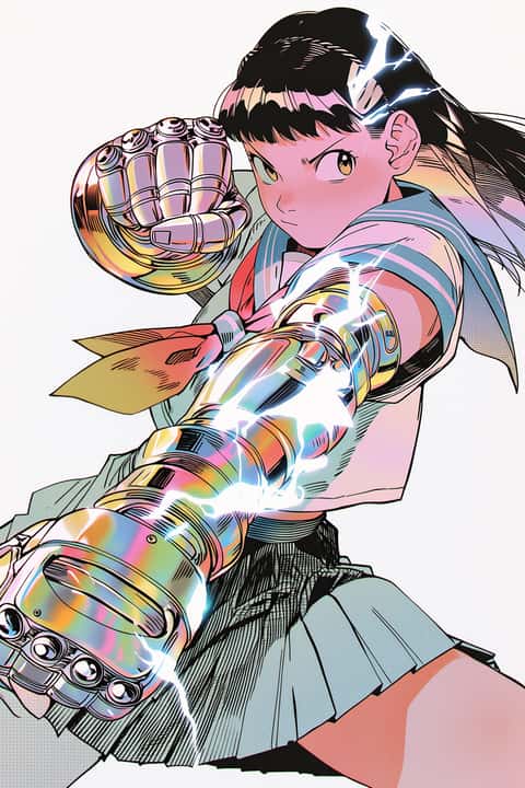 Example of an image generated in MidJourney
