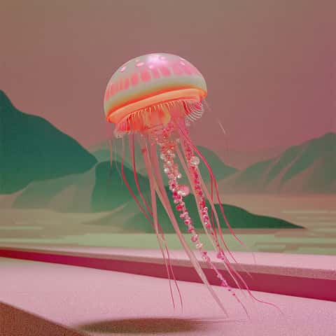 Example of an image generated in MidJourney