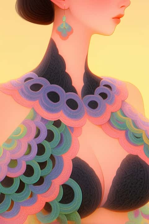 Example of an image generated in MidJourney
