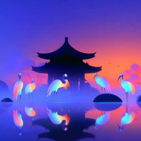 Example of an image generated in MidJourney