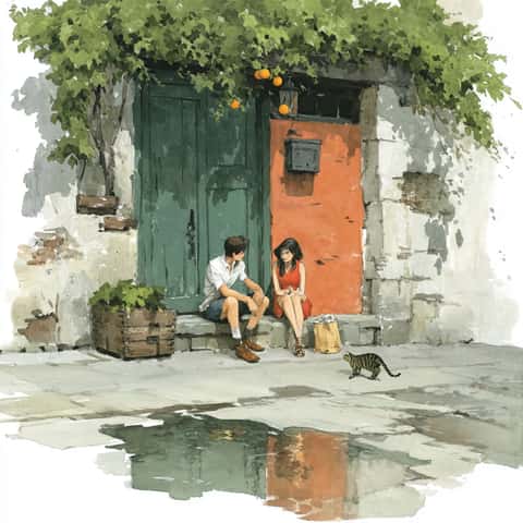 Example of an image generated in MidJourney