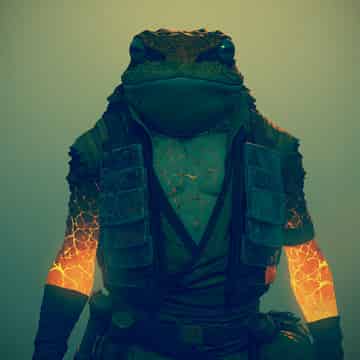 Example of an image generated in MidJourney